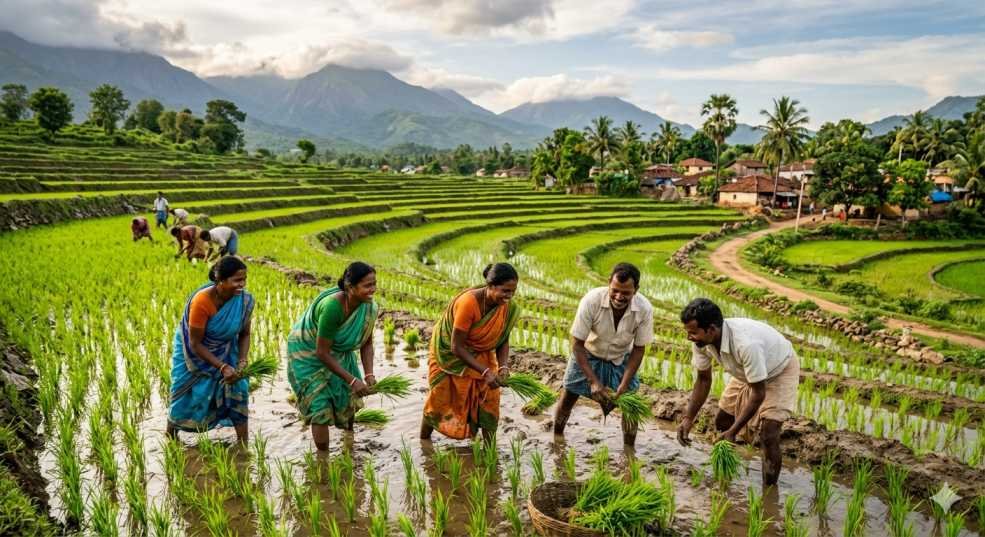 Rice in India